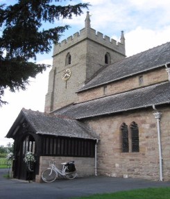 The Tower of Burghill Church